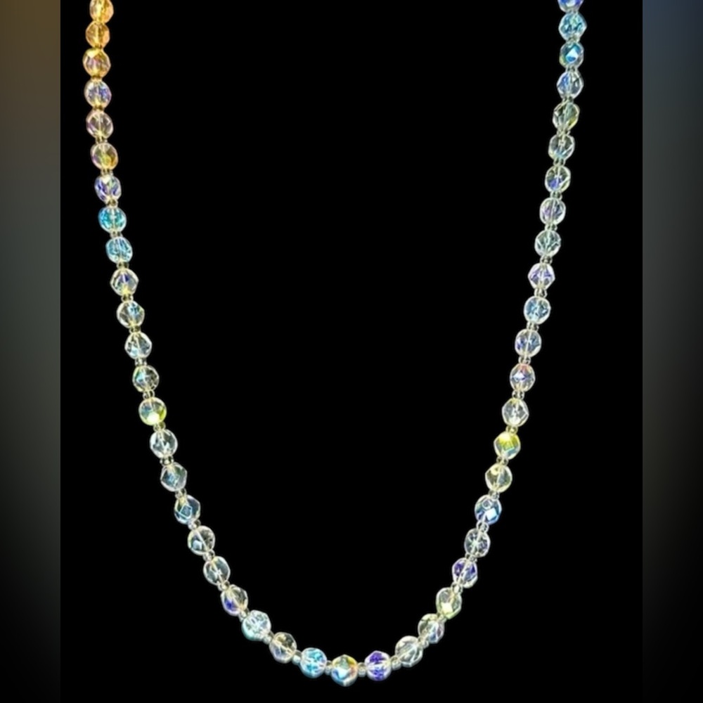 Vintage Aurora Borealis necklace